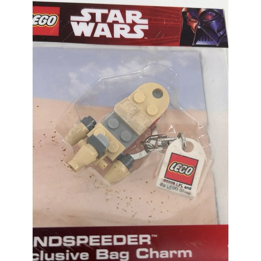 LEGO Star Wars 4527505 Landspeeder Bag Charm NEW! Key Chain Keychain 852245